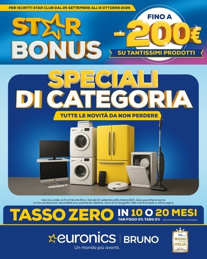Euronics - STAR BONUS SPECIALE CATEGORIA