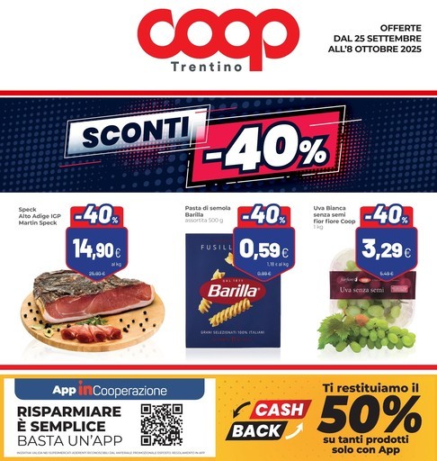 Coop - Sconti 40%
