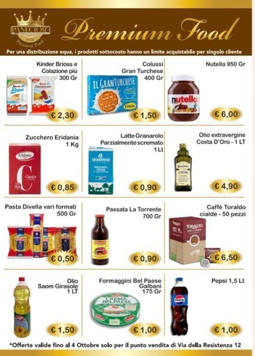 Volantino Malinconico Maxi Alimentari