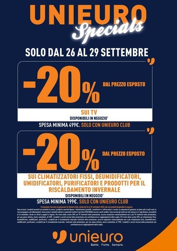 Volantino Unieuro