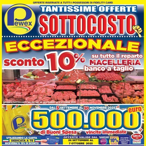 Volantino Pewex