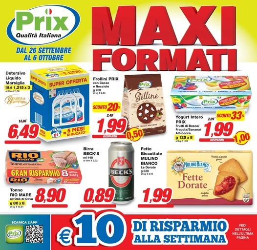 Volantino Prix