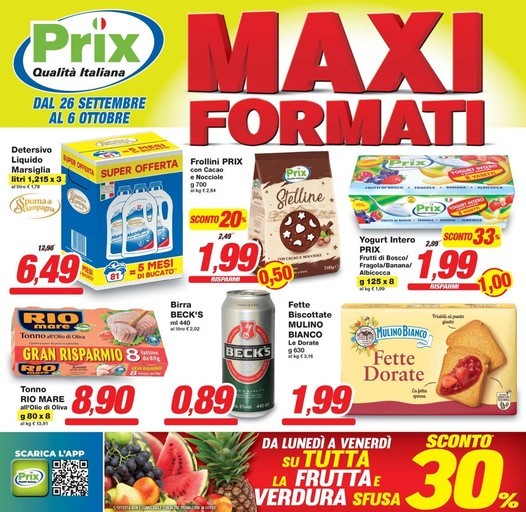 Volantino Prix