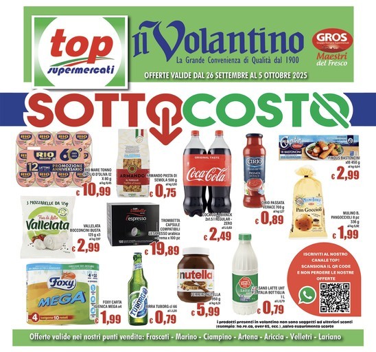 Volantino Top Supermercati