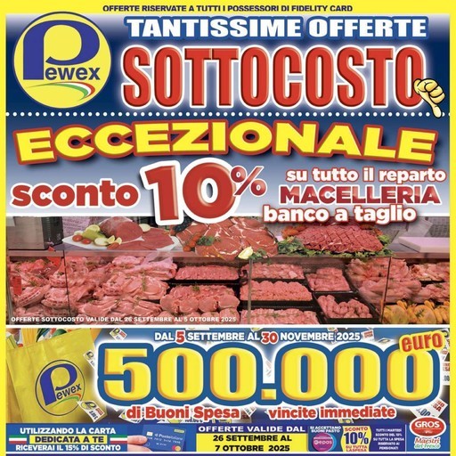 Volantino Pewex