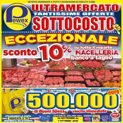 Volantino Pewex