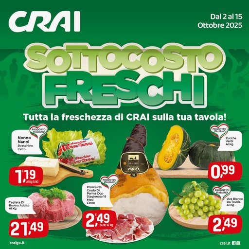 Volantino Crai