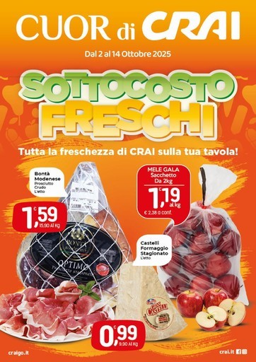 Volantino Crai