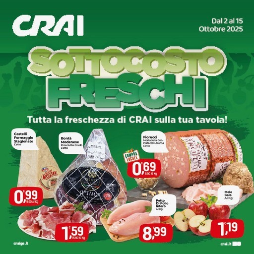 Volantino Crai