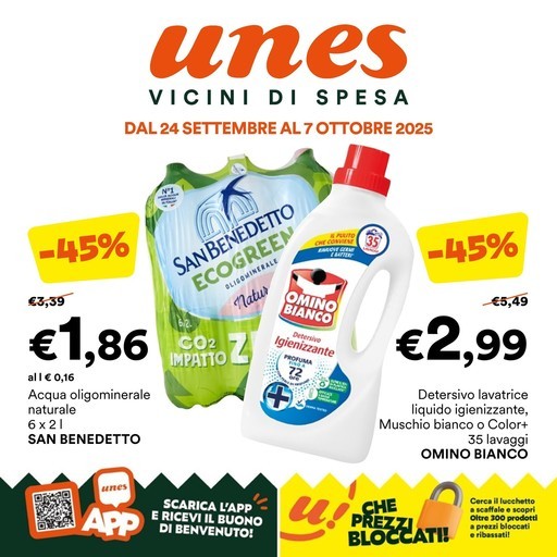 Volantino Unes