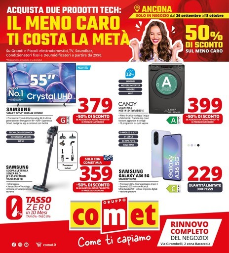 Volantino Comet