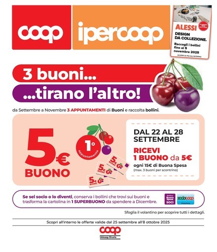 Coop - DAL 25 SETTEMBRE ALL’8 OTTOBRE 2025