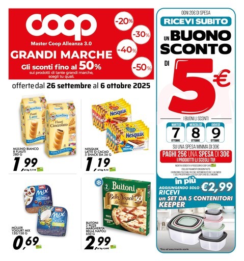 Volantino Coop