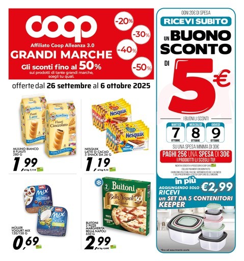 Volantino Coop