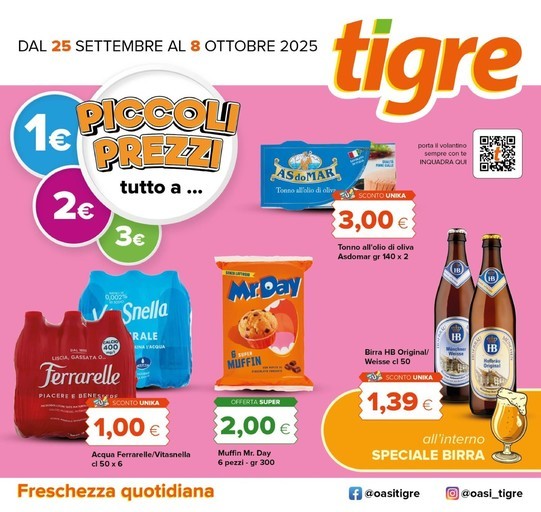 Volantino Tigre