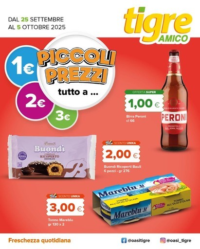Volantino Tigre Amico