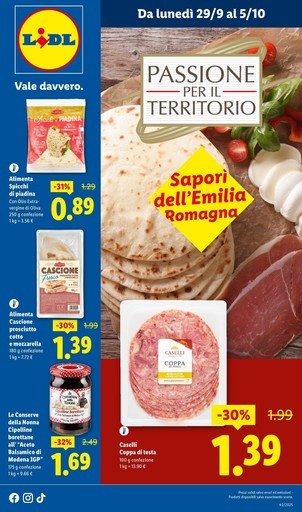 Volantino Lidl