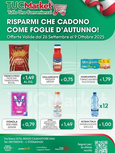 Volantino Tuc Market