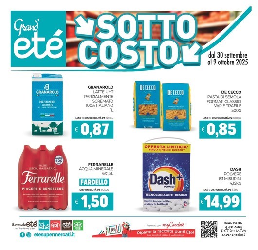 Etè - Sottocosto