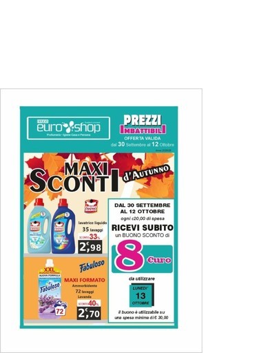 Volantino Euro Shop