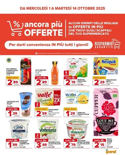 Volantino Iperal
