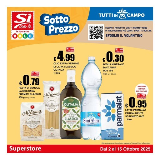 Volantino Si con te superstore