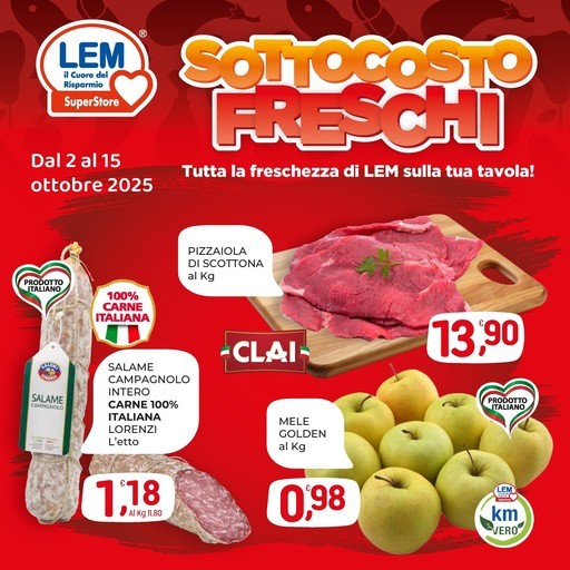 Lem SuperStore - Sottocosto freschi