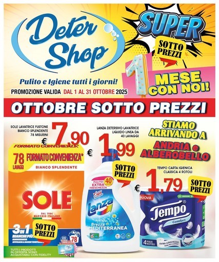 Volantino Deter Shop