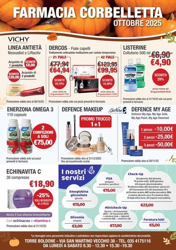 Volantino Farmacia Corbelletta