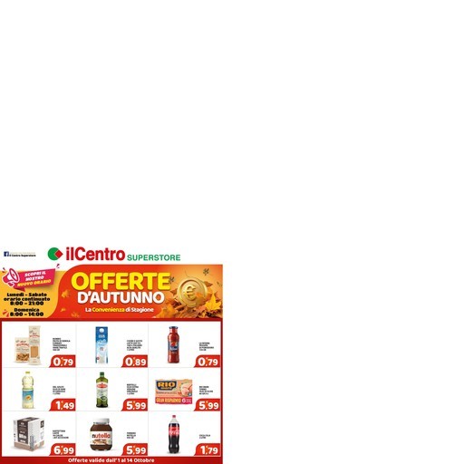 Volantino Il Centro Superstore