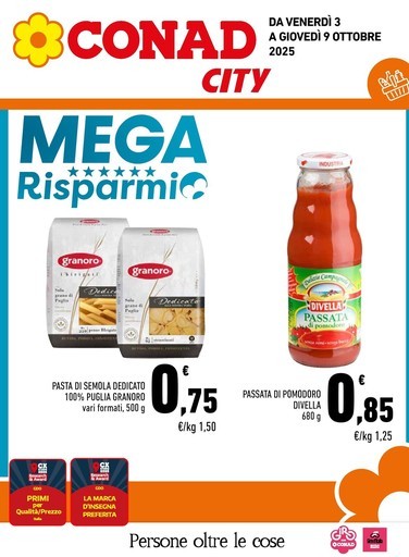 Volantino Conad City