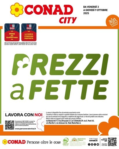Volantino Conad City