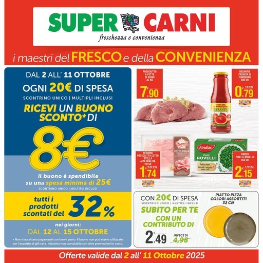 Volantino Super Carni
