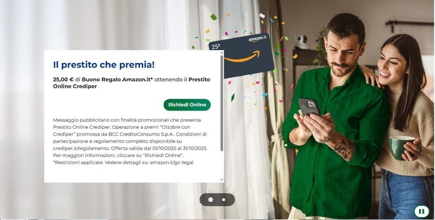 Bcc Roma - Il prestito che premia!