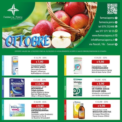 Volantino Farmacia Porcu