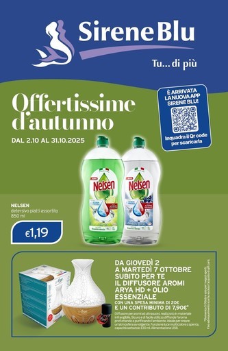 Volantino Sirene Blu