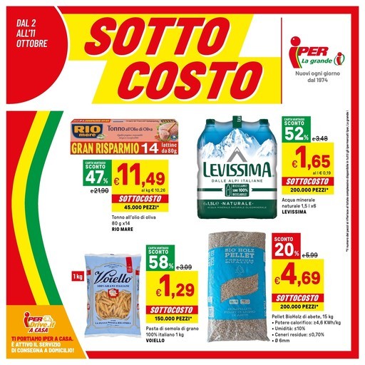 Volantino Iper la grande i