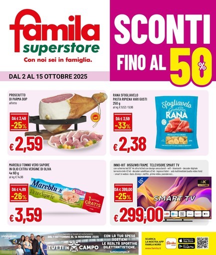 Volantino Famila Superstore