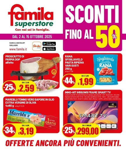 Volantino Famila Superstore