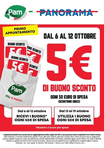 Pam - Buono sconto