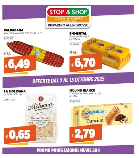 Stop e Shop - OFFERTE DAL 2 AL 15 OTTOBRE 2025