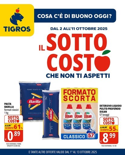 Tigros - IL SOTTOCOSTO CHE NON TI ASPETTI