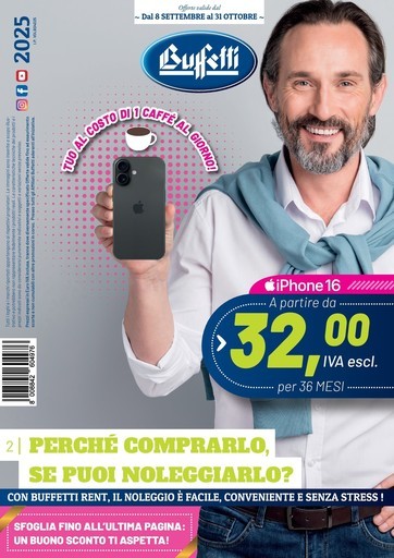 Volantino Buffetti