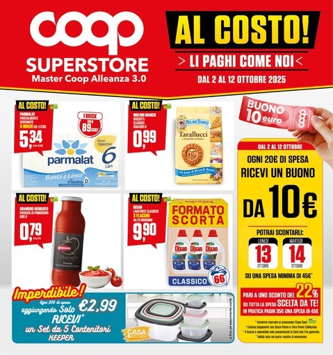 Coop Alleanza Superstore - AL COSTO!
