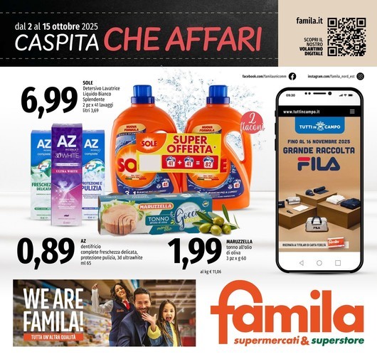 Volantino Famila Superstore