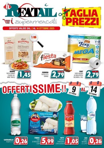 Volantino Reatail Supermercati