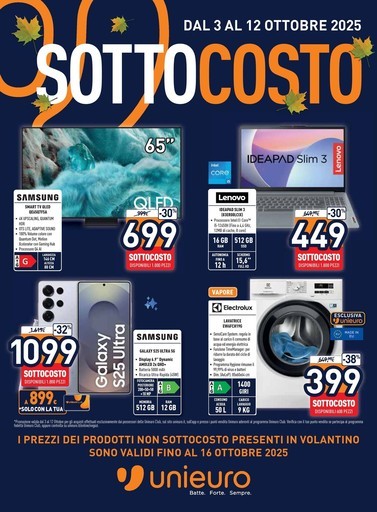 Volantino Unieuro