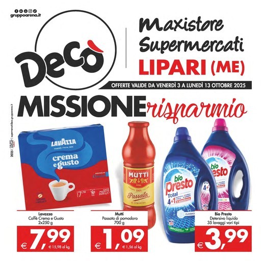 Volantino Deco