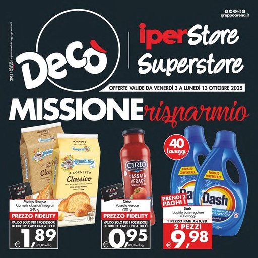 Deco - Missione Risparmio!!