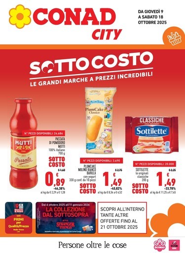 Volantino Conad City